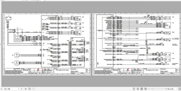 Mitsubishi Forklift FB 40 50C S Circuit Diagrams Service Manuals EN DE 3