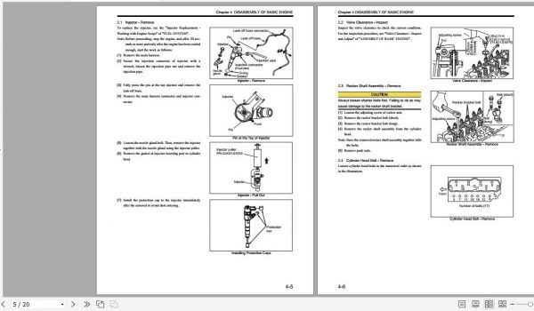 Mitsubishi Forklift Truck FD40N3 FD45N3 FD50CN3 FD50N3 FD55N3 Service Manuals 4