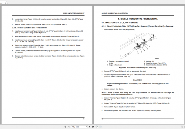Navistar Exhaust Aftertreatment System with DPF and SCR 9900 Service Manual 3