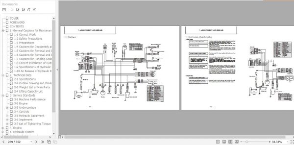Schaeff Crawler Excavators TC08 Service Manuals EN PDF 3