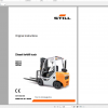 Still Sted Diesel Forklift Truck RCD 15 16 204211 4213 Operating Instruction 1