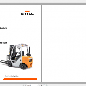 Still Sted Diesel Forklift Truck RCD 15 18 204211 4213 Workshop Manual 1