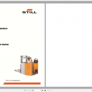 Still Sted Double Pallet Stacker EXD S 20 Workshop Manual 1