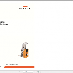 Still Sted Double Pallet Stacker FXD 20N1540 Circuit Diagram