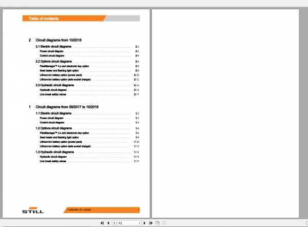 Still Sted Double Pallet Stacker FXD 20N1541 Circuit Diagram
