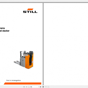 Still Sted Double Pallet Stacker SXD 201615 Circuit Diagram
