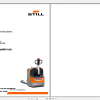 Still Sted Electric Pallet Truck EXU 16 18 20 22 Li Ion Operating Instruction 1