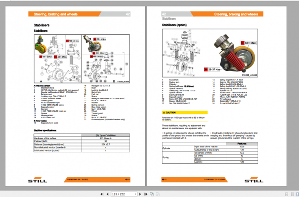 Still Sted Electric Pallet Truck EXU 16 18 20 22 Li Ion Workshop Manual 3