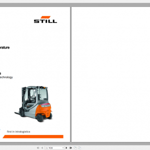 Still Sted Electric Truck RX60 25 30 35 Workshop Manual 1