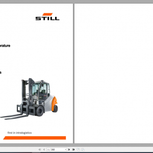 Still Sted Electric Truck RX60 60 70 806341 6344 Workshop Manual 1