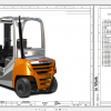 Still Sted Pallet Forklift RX70 20 35 Circuit Diagram 1