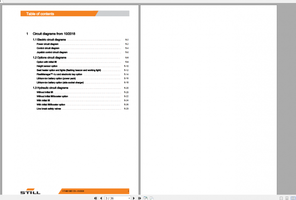 Still Sted Pallet Stacker FXV 14 16 Circuit Diagram 2
