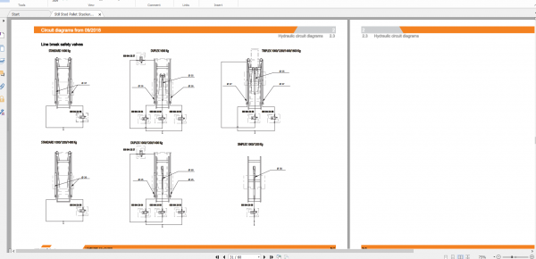 Still Sted Pallet Stacker FXV 14N 16N Circuit Diagram 3