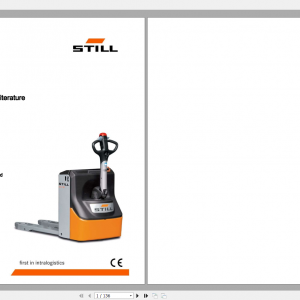 Still Sted Pallet Truck ECU 14 16 18 20 Workshop Manual 1