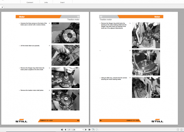 Still Sted Pallet Truck ECU 14 16 18 20 Workshop Manual 3