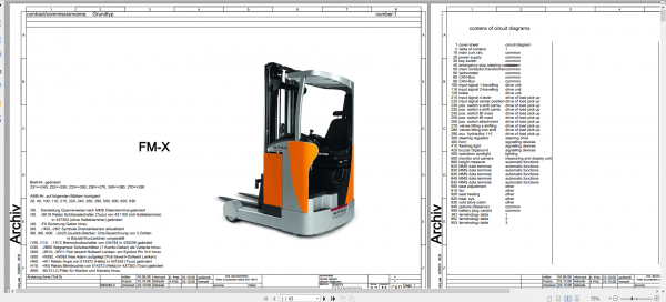 Still Sted Pallet Truck FM X 10 25 Circuit Diagram 1