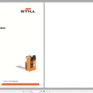 Still Sted Pallet Truck FXH 20 25 Workshop Manual 1