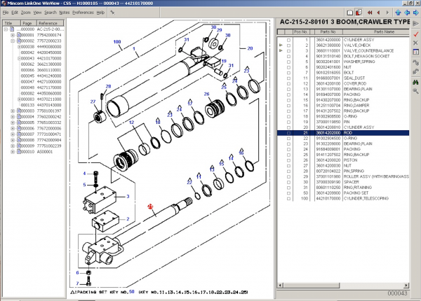 Tadano Cranes CSS EPC 06.2021 Spare Parts Catalog Offline 4 1