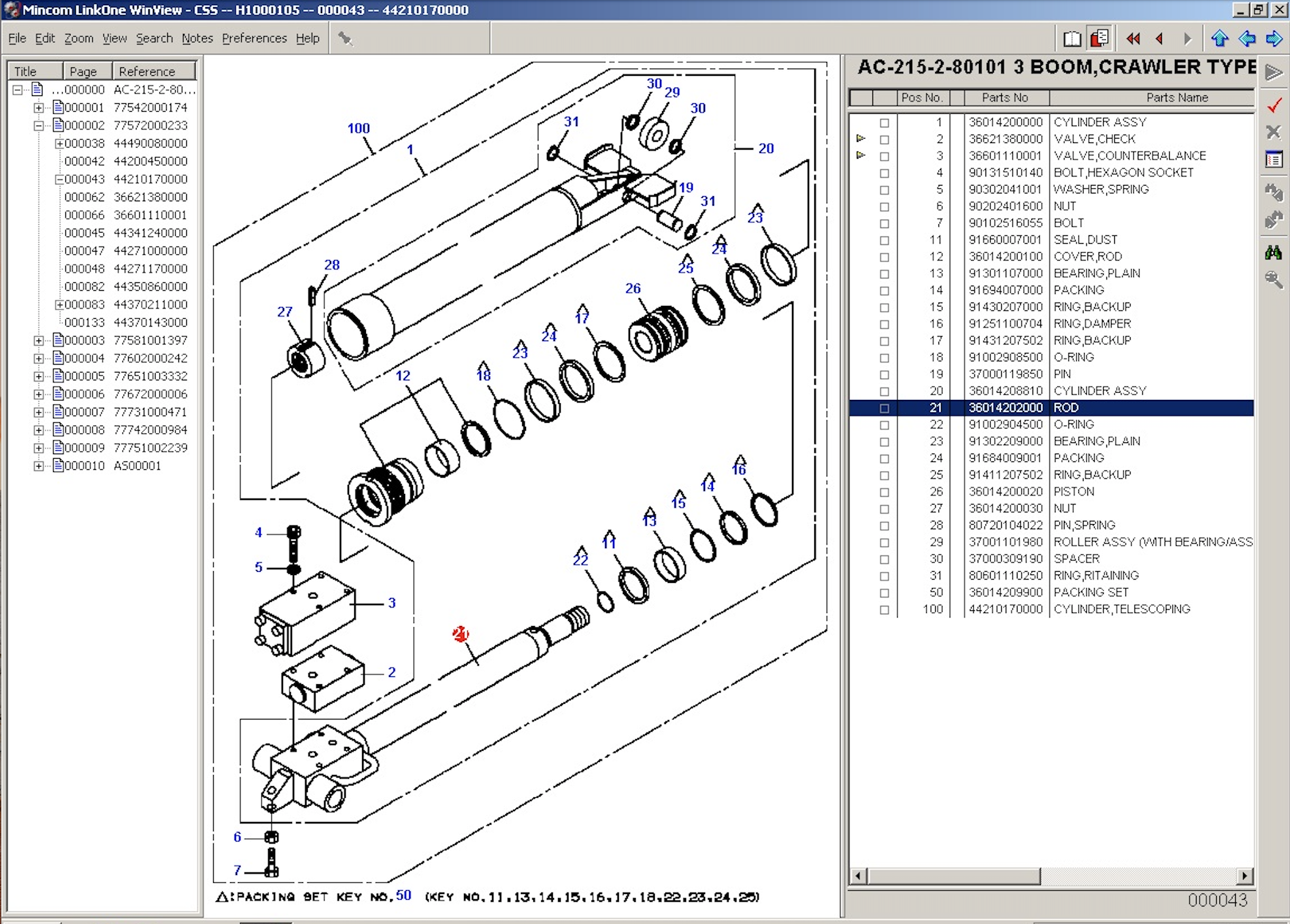 Tadano Cranes CSS EPC 06.2021 Spare Parts Catalog Offline DVD Auto