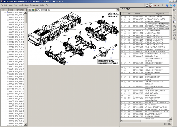 Tadano Cranes CSS EPC 06.2021 Spare Parts Catalog Offline 5 1