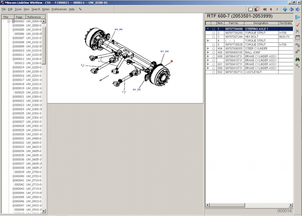 Tadano Cranes CSS EPC 06.2021 Spare Parts Catalog Offline 7 1