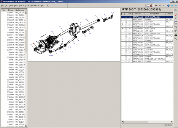 Tadano Cranes CSS EPC 06.2021 Spare Parts Catalog Offline 8 1