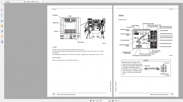 Tadano Rough Terrain Crane GR 120NL 2 GR 120N 2 00122 Operation Maintance Manual 3