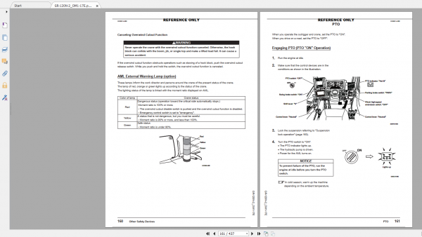Tadano Rough Terrain Crane GR 120NLPT 2 GR 120N 2 00111 Operation Maintance Manual 3