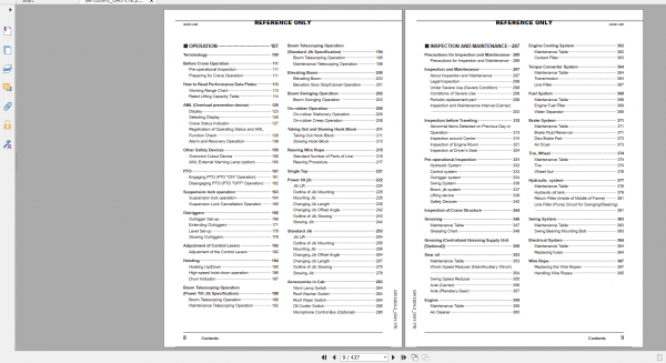 Tadano Rough Terrain Crane GR 120NLPT 2 GR 120N 2 00121 Operation Maintance Manual 2