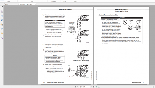Tadano Rough Terrain Crane GR 120NLPT 2 GR 120N 2 00121 Operation Maintance Manual 3