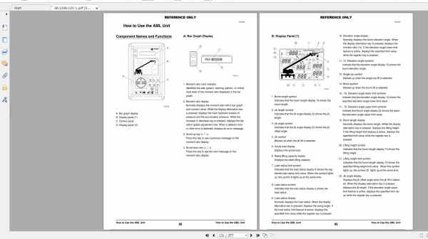 Tadano Rough Terrain Crane GR 120NSTDF 1 GR 120N 1 00108 Operation Maintance Manual 3