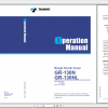 Tadano Rough Terrain Crane GR 130NL 1 GR 130N 1 00102 Operation Maintance Manual 1