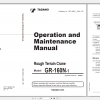 Tadano Rough Terrain Crane GR 160N 1 GR 160N 1 00101 Operation Maintance Manual 1