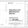 Tadano Rough Terrain Crane GR 160N 2 GR 160N 2 00202 Operation Maintance Manual 2