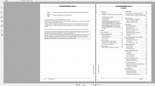 Tadano Rough Terrain Crane GR 160N 4 GR 160N 4 00102 Operation Maintance Manual 2