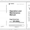 Tadano Rough Terrain Crane GR 250N 2 GR 250N 2 00101 Operation Maintance Manual 1