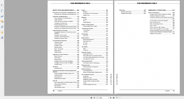 Tadano Rough Terrain Crane GR 250N 4 GR 250N 4 00102 Operation Maintance Manual 2