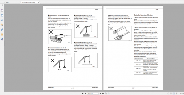 Tadano Rough Terrain Crane GR 250NPT 1 GR 250N 1 00101 Operation Maintance Manual 2