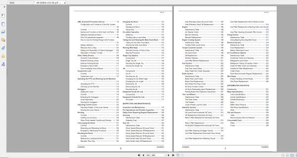 Tadano Rough Terrain Crane GR 300EX 1 GR 300E 1 00214 Operation Maintance Manual 2