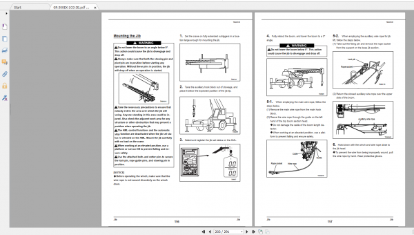 Tadano Rough Terrain Crane GR 300EX 1 GR 300E 1 00214 Operation Maintance Manual 3