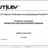 Yale Class 5 Internal Combustion Engine Trucks A261 UT15 18P Operation Service Manual 5