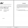 Yale Class 5 Internal Combustion Engine Trucks A408 UT40 50PS Service Manual 1
