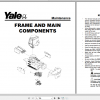 Yale Class 5 Internal Combustion Engine Trucks A674 GDP160 12EC GDP180 7.5EC GDP180 9EC GDP160 9EC Service Manual 3