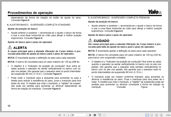 Yale Class 5 Internal Combustion Engine Trucks A986 GP040MX GP050MX GP060MX Operation Manual 1