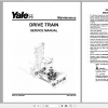 Yale Class 5 Internal Combustion Engine Trucks B674 GDP160EF9 GDP180EF9 Europe Service Manual 4