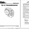 Yale Class 5 Internal Combustion Engine Trucks B876 GDP170 280DB Service Manual 1