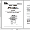 Yale Class 5 Internal Combustion Engine Trucks B878 GPGDPGLP135155CA Service Manual 2