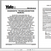 Yale Class 5 Internal Combustion Engine Trucks B909 GLPGDP170VX GLPGDP190VX Service Manual 1