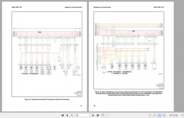 Yale Class 5 Internal Combustion Engine Trucks C810 GDPGLP16 18VX GDPGLP20SVX Europe Service Manual 6