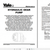 Yale Class 5 Internal Combustion Engine Trucks C810 GPGDPGLP030 040VXSVX Service Manual 1